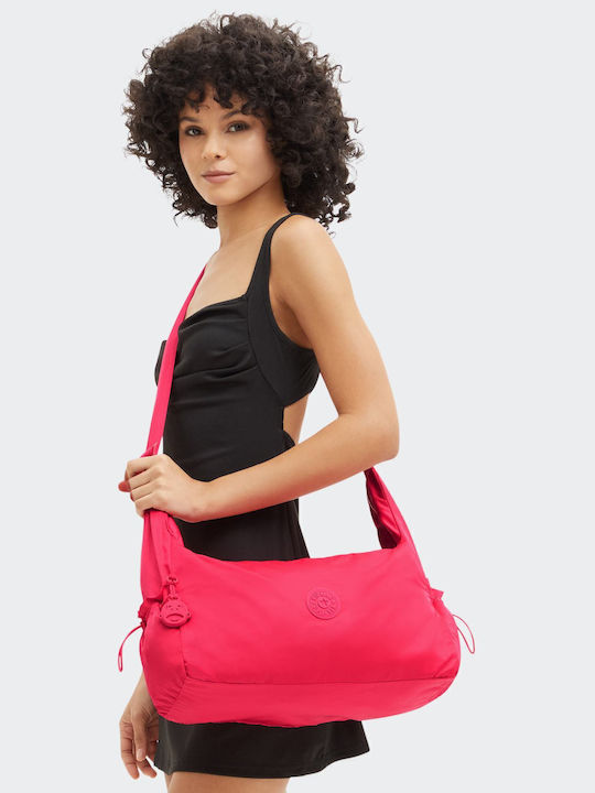 Damentasche Schultertasche Fuchsie