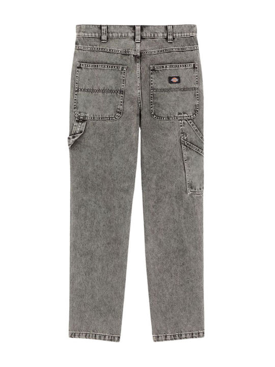 Garyville Ανδρικό Παντελόνι Τζιν με Regular Tapered Εφαρμογή Light Gray