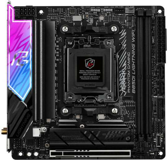 ASRock B850I Lightning WiFi Motherboard Mini ITX με AMD AM5 Socket