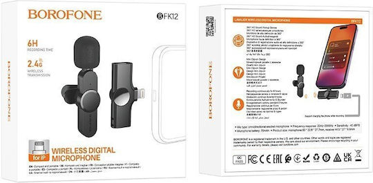 Borofone BFK12 Trophy Lightning Microphone Lightning Flyout for Vocals