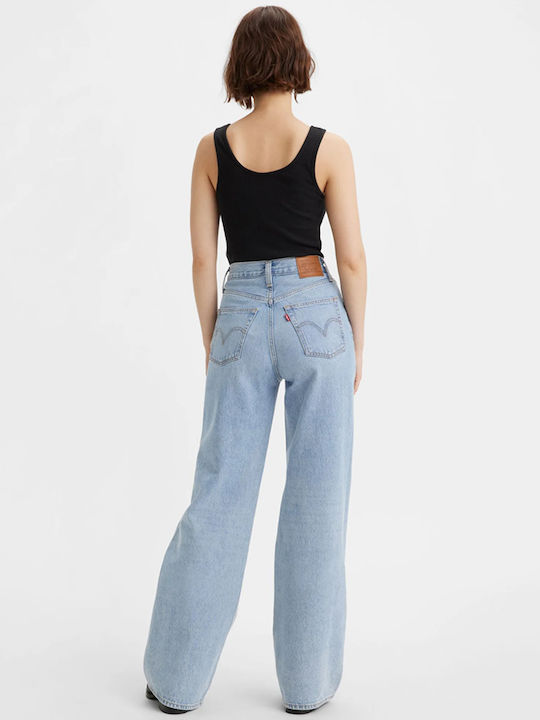Ribcage Women's Jean Trousers Light Blue