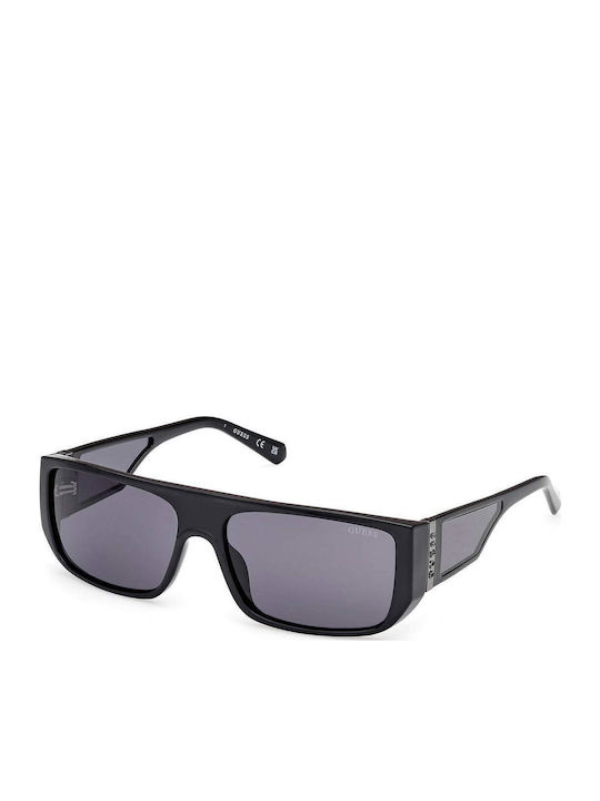 Guess Sunglasses Μαύρα with Acetate Frame & Gray Lens Guess Sunglasses Μαύρα with Acetate Frame & Gray Lens