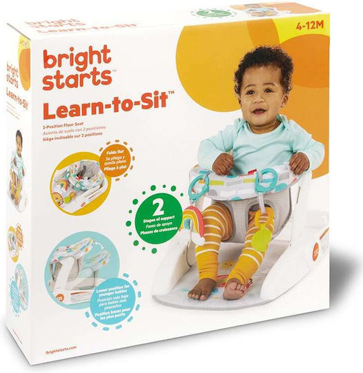 Bright Starts Εκπαιδευτικό Κάθισμα Δραστηριοτήτων Learn To Sit 2 Position Playful Paradise