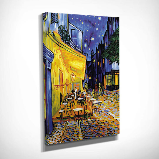 Картина 30x40 A-g Кафене тераса през нощта Ван Гог 265vga1051 30x40