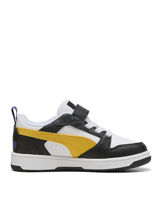 Rebound V6 Παιδικά Sneakers με Σκρατς Μαύρα 397419-23