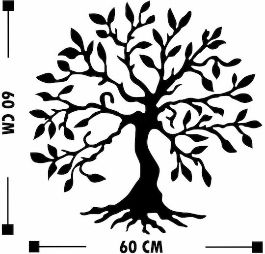 Декорация за стена 60x60 A-g Дърво 891tnl1761 60x60