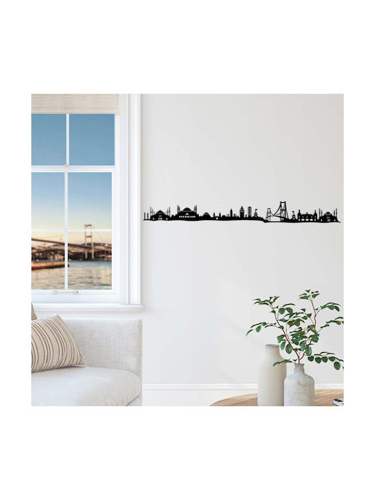 Wall Decor 117x13 A-g Istanbul Skyline 891tnl1996 117x13 Metal