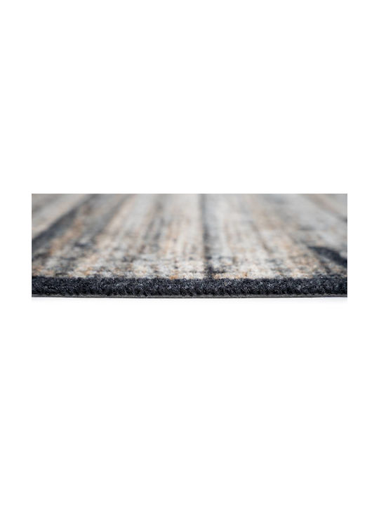 Sdim Entrance Mat Carpet Non-Slip Backing Optima 004 Wood Welcome 50x75cm Thickness 7mm