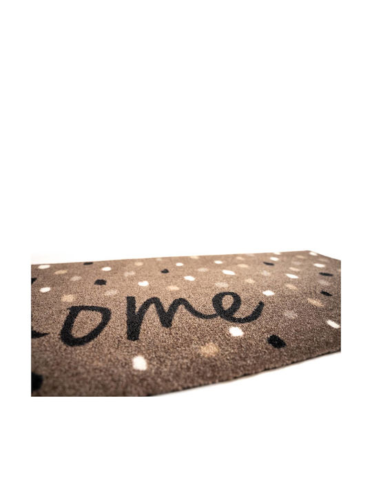 Sdim Entrance Mat Carpet Non-Slip Backing Vision 915 Dots Home 40x80cm Thickness 8mm
