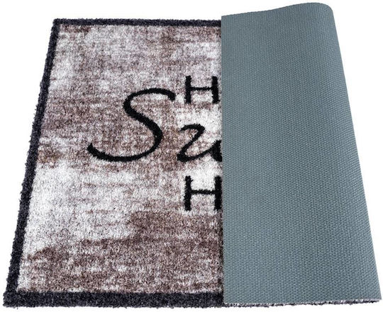 Covoraș de intrare Sdim cu suport antiderapant Lima 001 Welcome 50x75cm Grosime 8mm