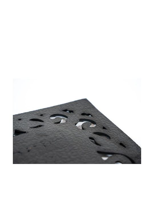 Sdim Halfround Entrance Mat Coir Rubber Non-slip Backing Impala 077 Brush Halfround 45x75cm