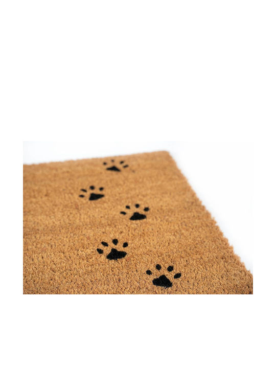 Sdim Entrance Mat Coir Non-Slip Backing Ruco Print 348 Dog 45x75cm