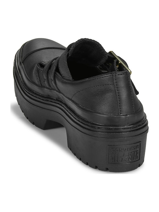 Chuck Taylor All Star Damen Stiefeletten Oxfords Schwarz