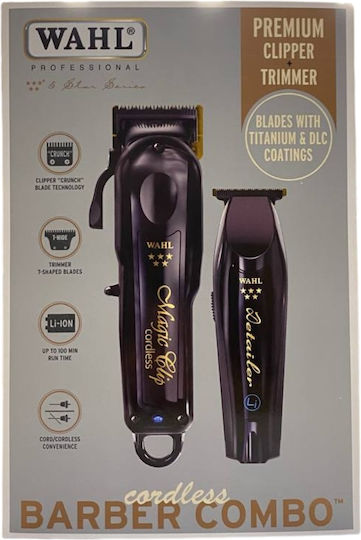 Wahl Professional Professionelles Set Wiederaufladbar Haarschneidemaschine Schwarz