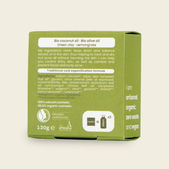 Essabo Oily Skin Organic Soap 120gr