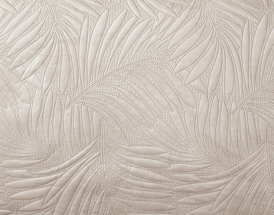 Liolios Home Ibiza Cuvertură Extra-dublu Bej 220x240cm
