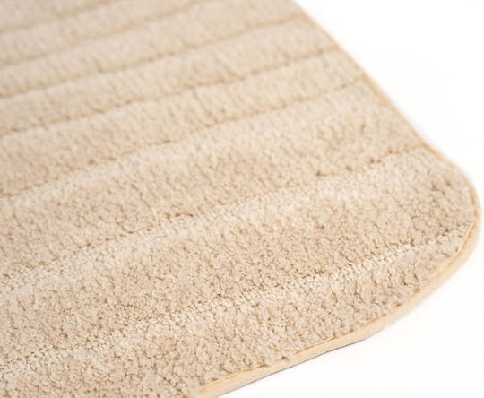Sdim Πατάκι Μπάνιου Microfiber 801-50100-BE Beige 50x100εκ. Sdim Πατάκι Μπάνιου Microfiber 801-50100-BE Beige 50x100εκ.