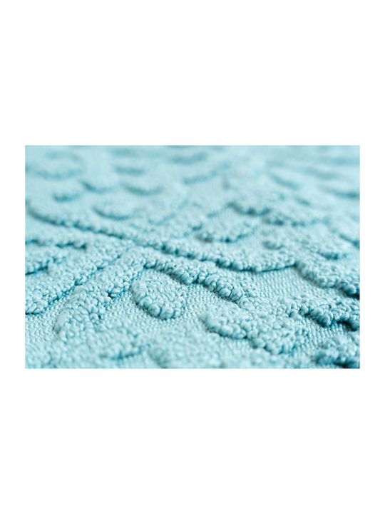 Sdim Αντιολισθητικό Πατάκι Μπάνιου Microfiber 801-5090-005LB 005 Light Blue 50x90εκ.