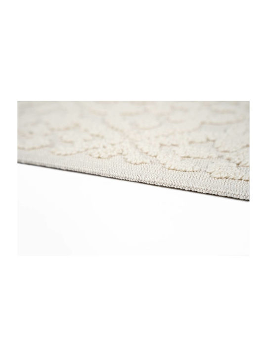 Sdim Antiderapant Covoraș de Baie Microfibra 801-5090-002W 002 Alb 50x90buc