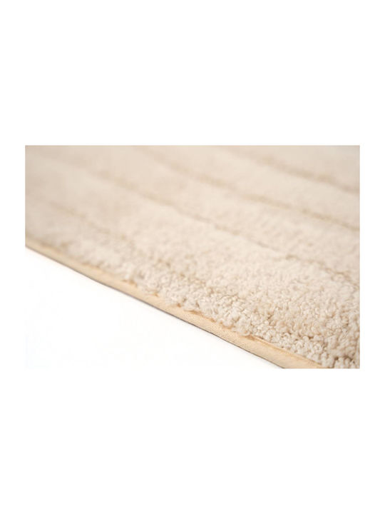 Sdim Non-Slip Bath Mat Microfiber 801-50100-BE Beige 50x100cm