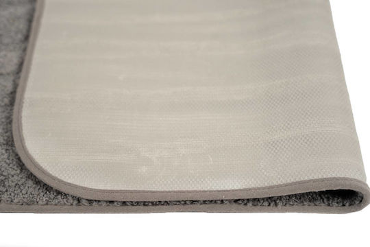 Sdim Rutschfest Badematte Mikrofaser Rechteckig 801-50100-BL Tropic Blue 50x100cm