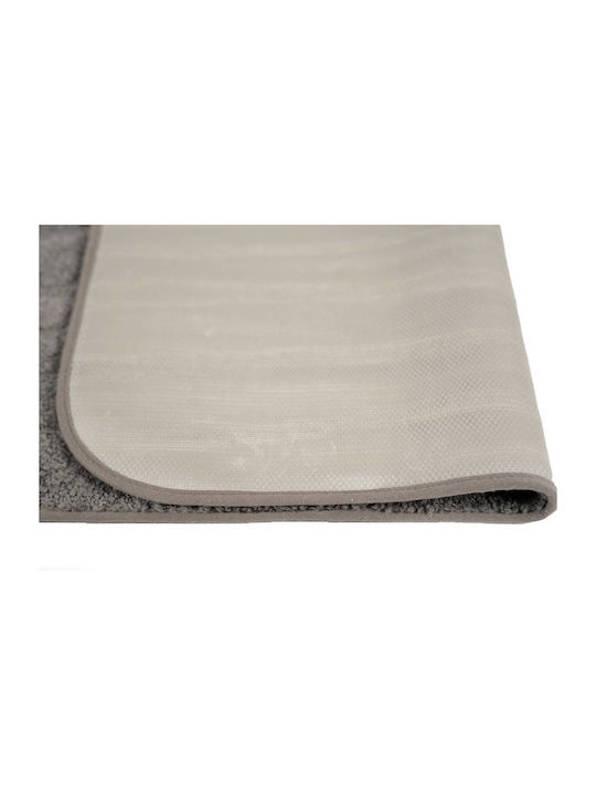 Sdim Non-Slip Bath Mat Microfiber 801-50100-WH White 50x100cm