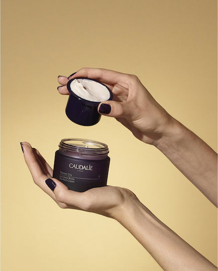 Caudalie Premier Cru The Rich Cream Refill Rich Cream Face for Dry Skin with Ceramides 50ml