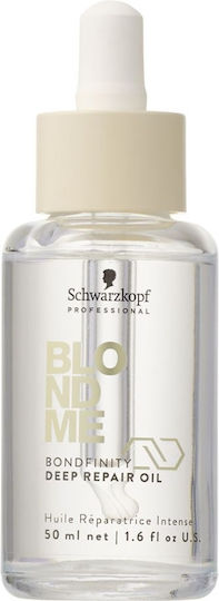 Schwarzkopf Blondme Bondfinity Deep Repair Restoring Hair Oil with Keratin 50ml