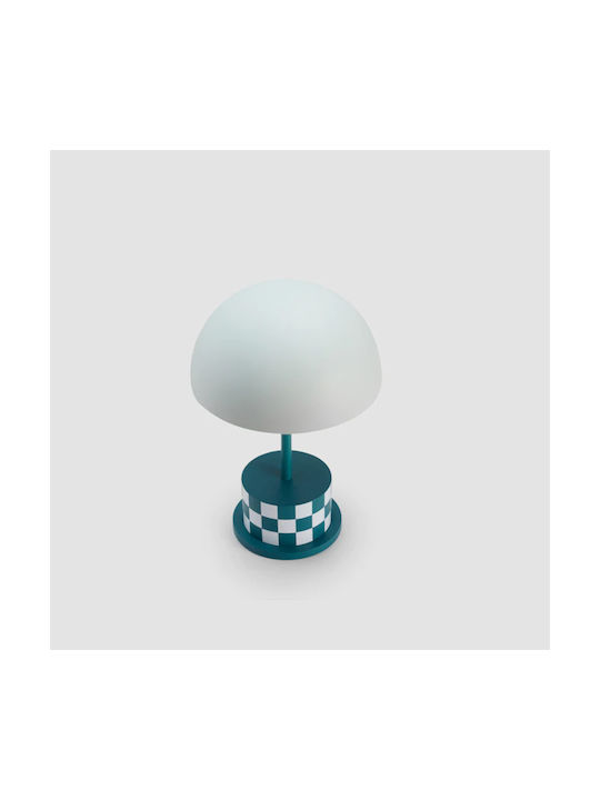 Tragbare LED-Lampe Riviera Printworks Pw00593 Türkis Weiß