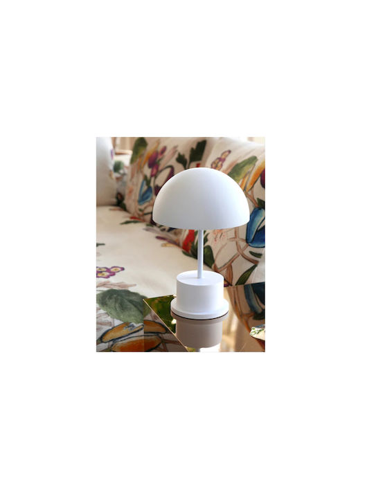 Portable Led Lamp Riviera Printworks Pw00591 White