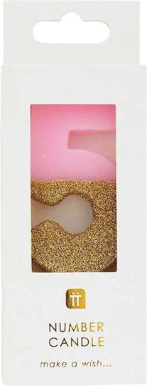 Cake Candle No 5 We Birthdays
