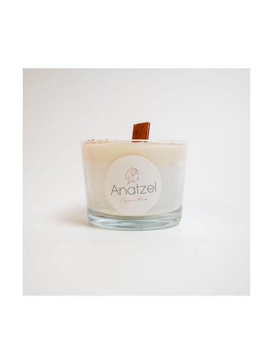 Lumânare din soia parfumată, lucrată manual, 40 de ore, aromă de lavandă, 10oz