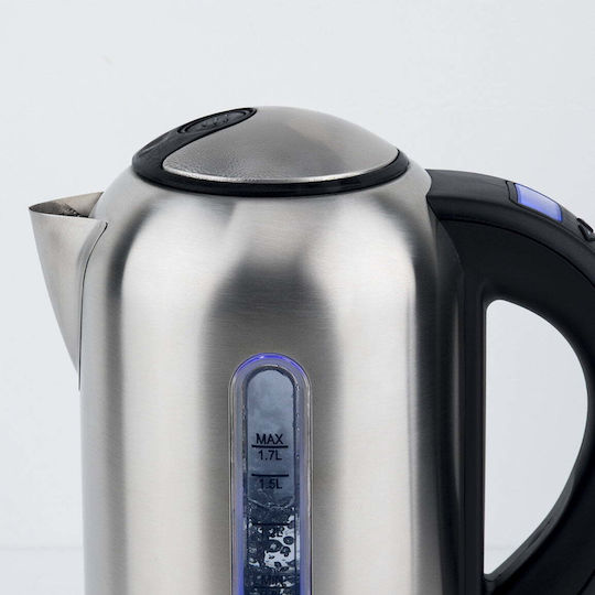 HKoenig Електрическа Кана 1.7л 2200W Сребрист
