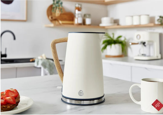 Swan Nordic Fierbător 1.7lt 3000W Alb