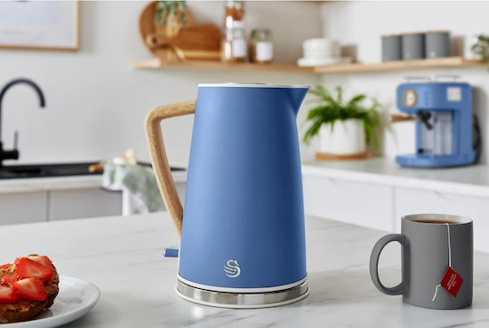 Swan Nordic Βραστήρας 1.7lt 3000W Μπλε