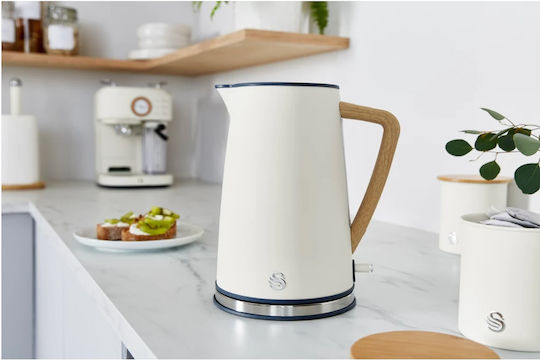 Swan Nordic Fierbător 1.7lt 3000W Alb