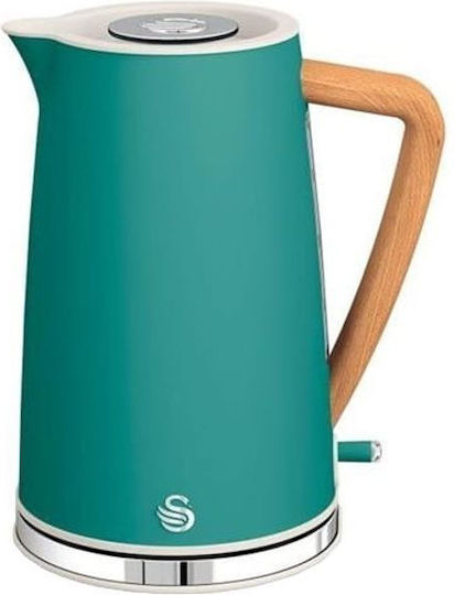 Swan Nordic Kettle 1.7lt 3000W Green