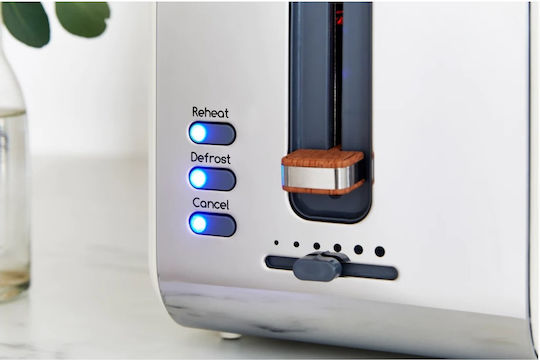 Swan Nordic Prăjitor de pâine 2 sloturi 900W Alb