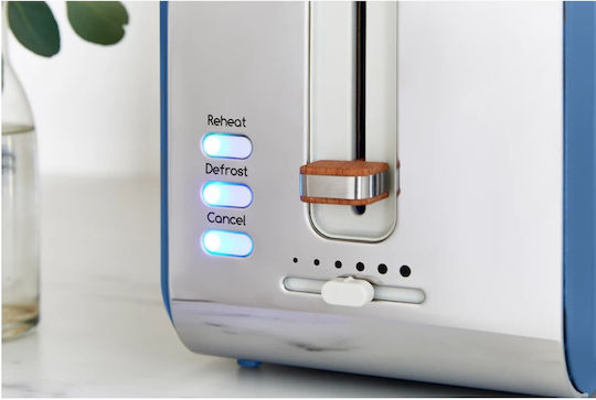Swan Nordic Φρυγανιέρα 2 Θέσεων 900W Μπλε