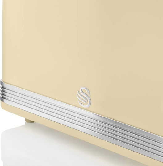 Swan Retro Toaster 2 Schlitze 815W Gray