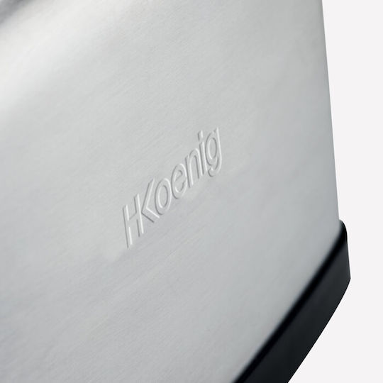 HKoenig Tos7 Toaster 2 Slots 850W Gray