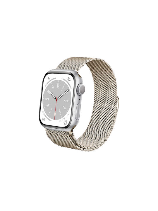 Crong Milano Armband Rostfreier Stahl Champagne (Apple Watch)