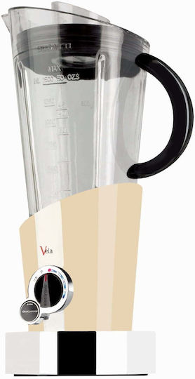 Casa Bugatti Vela Evolution Μπλέντερ με Κανάτα Tritan 1.5 lt 500W Crem