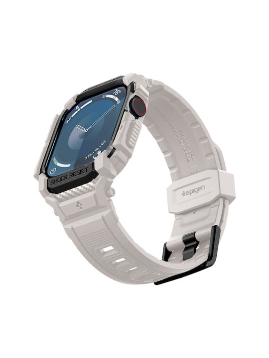 Spigen Rugged Armor "pro" Apple Watch 10 46 mm Dune Beige