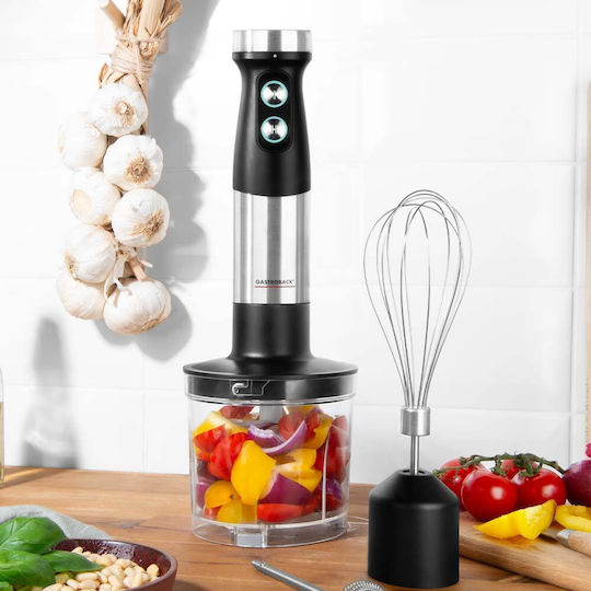 Gastroback Ραβδομπλέντερ με Ανοξείδωτη Ράβδο 600W Ασημί