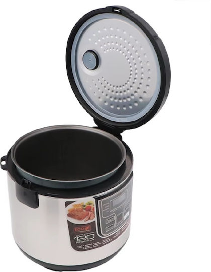 Raf R166b Πολυμάγειρας 700W με Χωρητικότητα 5lt Ασημί