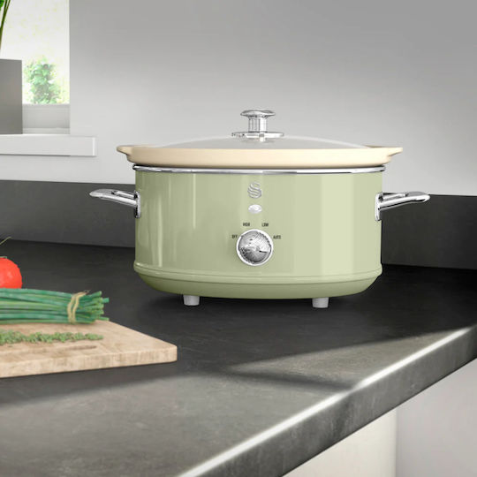 Swan Electrică Cazan 200W cu Capacitate 3.5lt Verde
