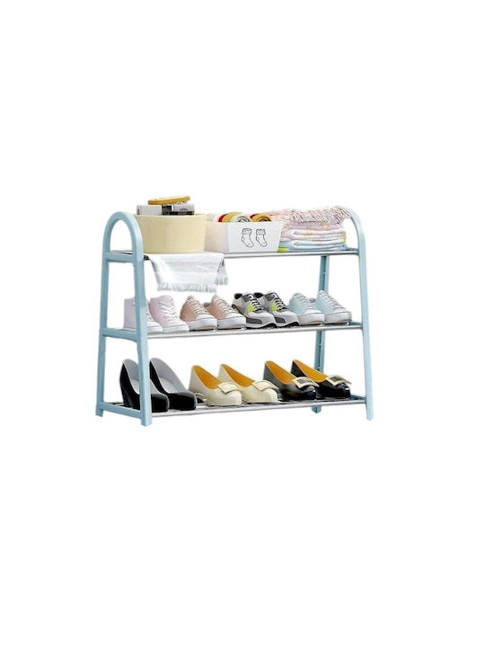 3-Tier Shoe Rack Yh8810-3 522428 Blue 522428_bl