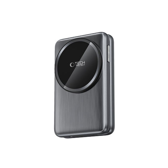 Tech-Protect Зарядно Устройство Magsafe 15W Сиво QI15W-A42