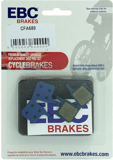 Cfa689 Fahrrad-Bremsbeläge Organisch Ebc Bremsen
